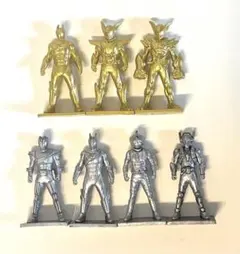 【まとめ売り】仮面ライダーゼッツ フィギュア付きチョコスナック 7種セット