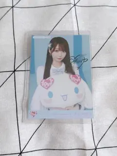 佐々木舞香 シナモン 生写真 直筆 サイン入り - メルカリ