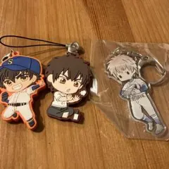 ダイヤのA 沢村栄純 アクリルキーホルダー アクキー ラバーストラップ