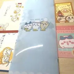 ちいかわ ちいかわの湯 チケットファイル ステッカー カード5点セット