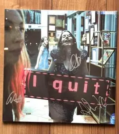 I quit-Haim Bad World sequin-filled LP - メルカリ