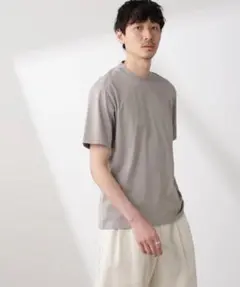 nano universe ジャケT®︎クルーネック 半袖 M