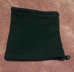 ブラックフリースネックウォーマー