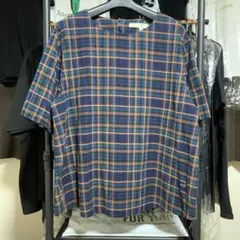 crocodile クロコダイル チェック柄 Tシャツのサムネイル