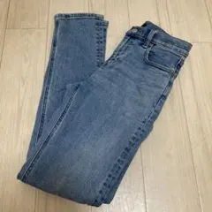 最終価格★UNIQLO★ストレッチスリムストレートジーンズ、丈長め、22inch