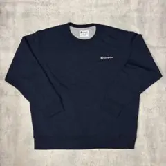 00s champion チャンピオン スウェット ネイビー ロゴ 2XL
