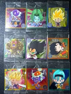 ドラゴンボール　超戦士シールウエハースZ　未開封　超6 ノーマルレアセット