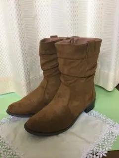 レディース　ブラウン ブーツ　25.5cm