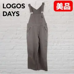 LOGOS DAYS 綿100% サロペット オーバーオール M