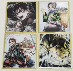セット最安値☆鬼滅の刃Webshopくじ アクリル色紙 炭治郎 我妻善逸 伊之助