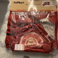 ハイキュー ポーチ付きブランケット 音駒 しまむら 黒尾鉄朗 孤爪研磨