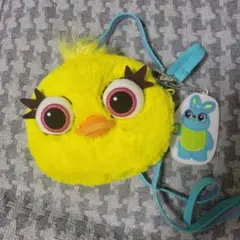 ダッキー&バニー　ぬいぐるみショルダーバック ⭐︎レアアイテム⭐︎ トイストーリー ダッキー &バニー ショルダー