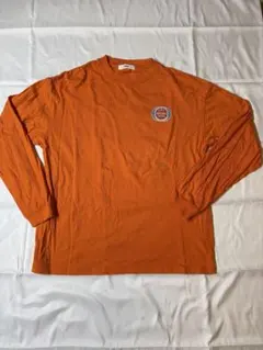WEGO 長袖Tシャツ オレンジ　男女兼用のサムネイル