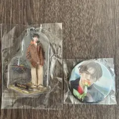 三代目JSB NAOTO 缶バッヂ&アクリルキーホルダー
