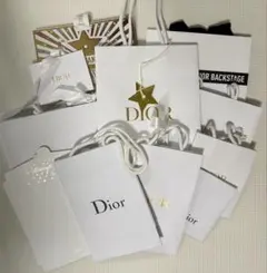 Dior ショップ袋とおまけカードセット