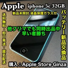 ✨バッテリー新品交換済✨激レア最上位モデル Apple iPhone 5c