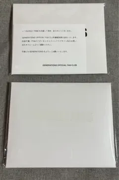 GENERATIONS ジェネ FC継続特典 キーホルダー ワッペン