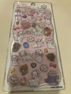 ディズニー　マリー　プチドロップステッカー　新品