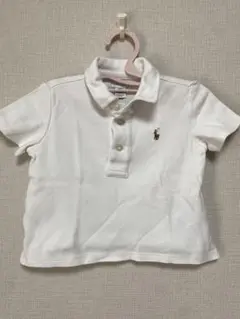 Ralph Lauren ホワイト ポロシャツ 12M