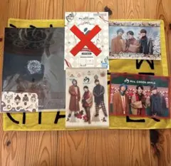 ミセス　一番くじ　クスシキ　クリアファイル　レターセット　ビジュアルシート