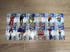 ワンピース ONE PIECE 限定コラボカード12種類(非売品) 銀座に志かわ