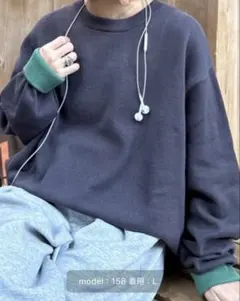 CIAOPANICTYPY ユニセックスビックシルエットロンTeeライクニット