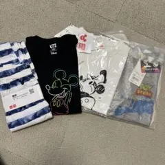 新品　120サイズ　UNIQLO グラフィックTシャツ　ステテコ