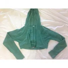 Greenパーカー＊短め＊BASE CONTOROL