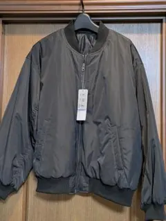 MA-1スタイル ブラックジャケット