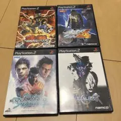 鉄拳5他3D対戦格闘系4本セット