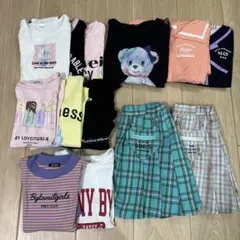 140 女の子　お洋服まとめ売り　アルジー　バイラビット　ジェニィ　13点セット