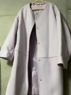 snidel ノーカラーコート