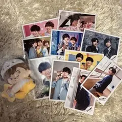 長尾謙杜 グッズセット サンリオぬいぐるみ 公式写真