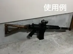 20mmレール対応 SIG552風 リアルウッドストック（ハンドメイド）のサムネイル