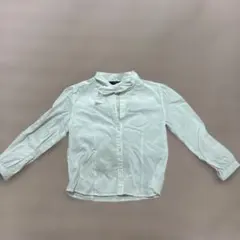 BURBERRY ホワイト長袖シャツ 120A