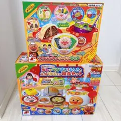 アンパンマン ラーメンセット ＆ おしゃべりすいはんきと元気100ばい和食セット