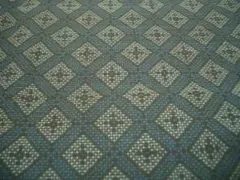 106古布正絹大島紬はぎれ菱柄　150㎝　ビンテージ着物リメイクハンドメイド材料