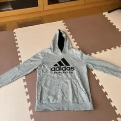 adidas グレー パーカー160