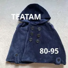 【美品】TEATAM　ポンチョ　アウター　80~95