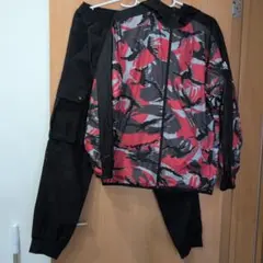 adidas ナイロンジャケット 迷彩柄　カーゴパンツ　セットアップ