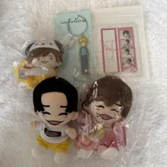 長尾謙杜　ちびぬい第1弾、2弾、なにわのにわアクリルキーホルダー、サンリオコラボ