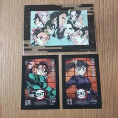 鬼滅の刃 ブロマイド 3枚セット - メルカリ