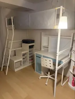 IKEA VITVAL ヴィトヴァル ロフトベッドのサムネイル