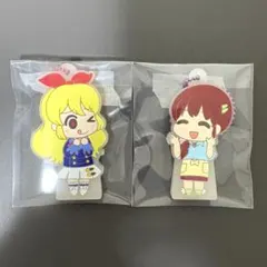 アイカツ　一番くじ　ラバーチャーム　星宮いちご　星宮りんご