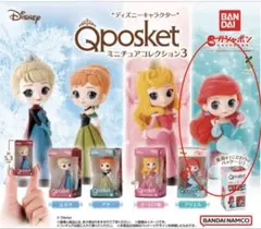 【新品未使用】ディズニー キューポスケット ミニチュアコレクション3 アリエル
