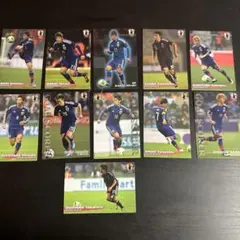 日本代表トレーディングカード 11枚セット　2014ブラジル　カルビー