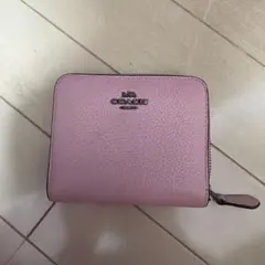 COACH 二つ折り財布 ピンクのサムネイル