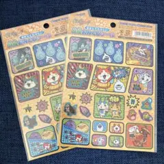 妖怪ウォッチ　おみくじシール　2シートセット ご褒美シール