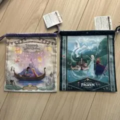 新品タグ付き！　ディズニーシー　ファンタジースプリングス　巾着　まとめ売り