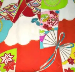 豪華　お宮参り　女の子　祝着　のしめ　豪華　古典柄　正絹　産着 掛け着　祝い着